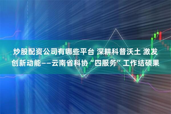炒股配资公司有哪些平台 深耕科普沃土 激发创新动能——云南省科协“四服务”工作结硕果